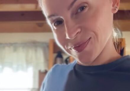 Kali Rene in her kitchen