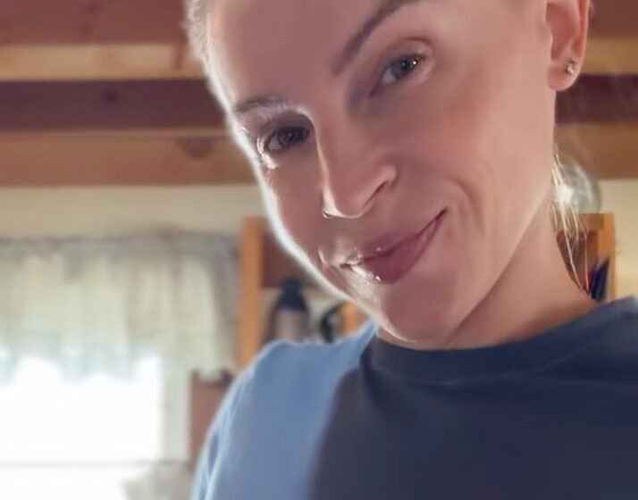 Kali Rene in her kitchen