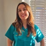 Kayleigh Davis looking good wearing her scrubs